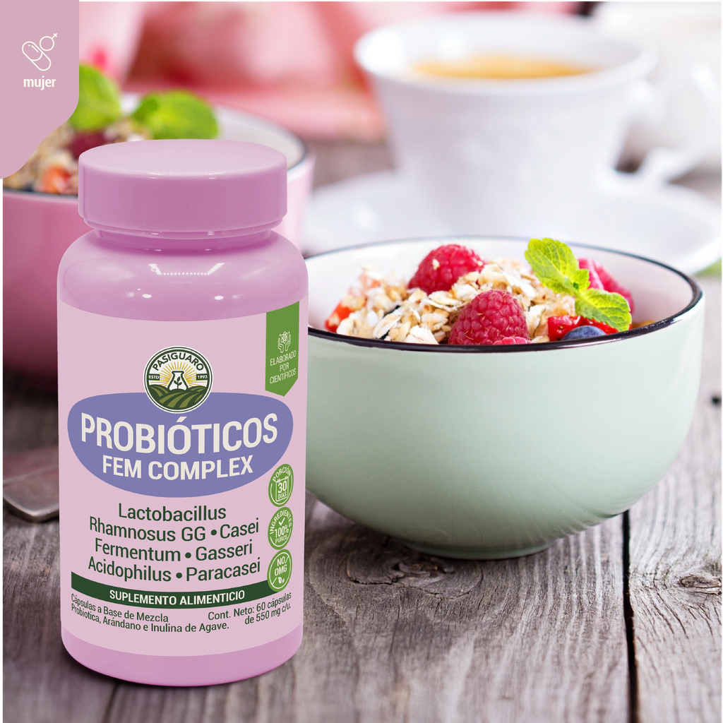 Probióticos fem Complex 60 cápsulas de 550 mg