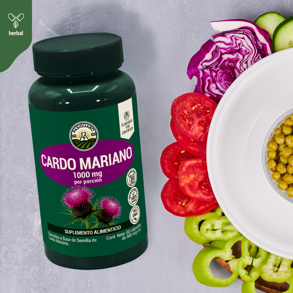 Cardo Mariano 60 Caps de 500 mg