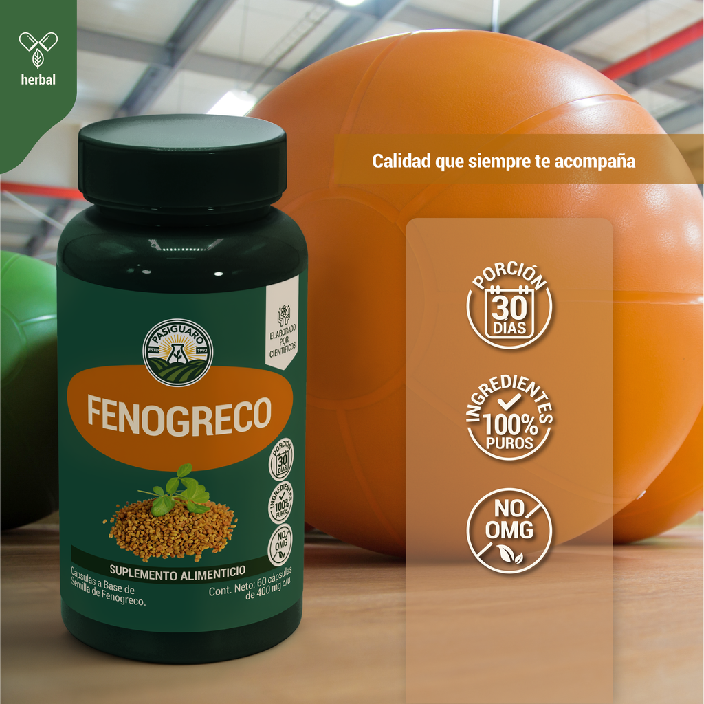 Fenogreco 60 cápsulas 400 mg