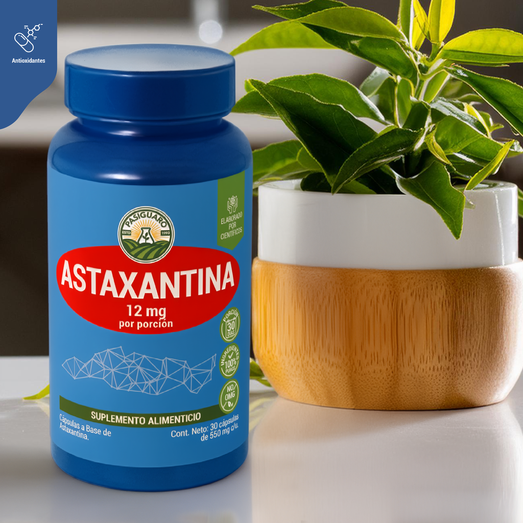 Astaxantina 30 cápsulas 550 mg