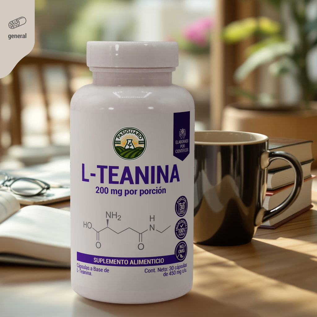 L-TEANINA 30 CÁPSULAS DE 450 MG