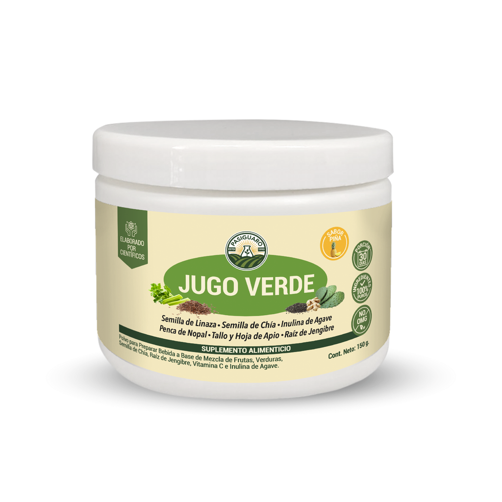 [15-065] Jugo Verde Sabor Piña de 150 g