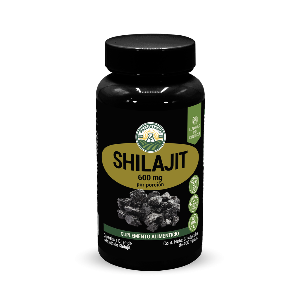 [15-137] Shilajit 60 cápsulas de 400 mg